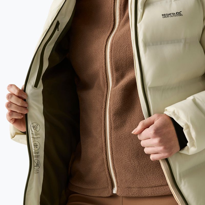 Дамско ватирано яке Regatta Altoro Thermal light vanilla/olive night 7
