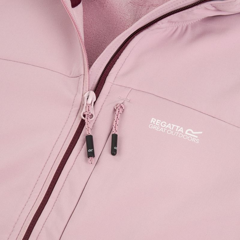 Дамско софтшел яке REGATTA Ossek powder lilac 12