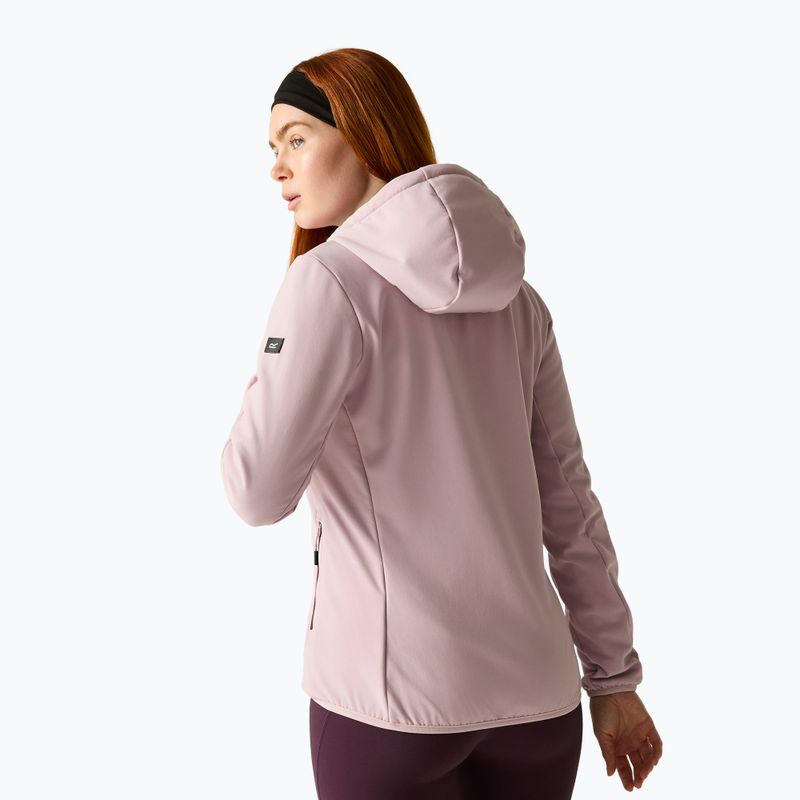 Дамско софтшел яке REGATTA Ossek powder lilac 2