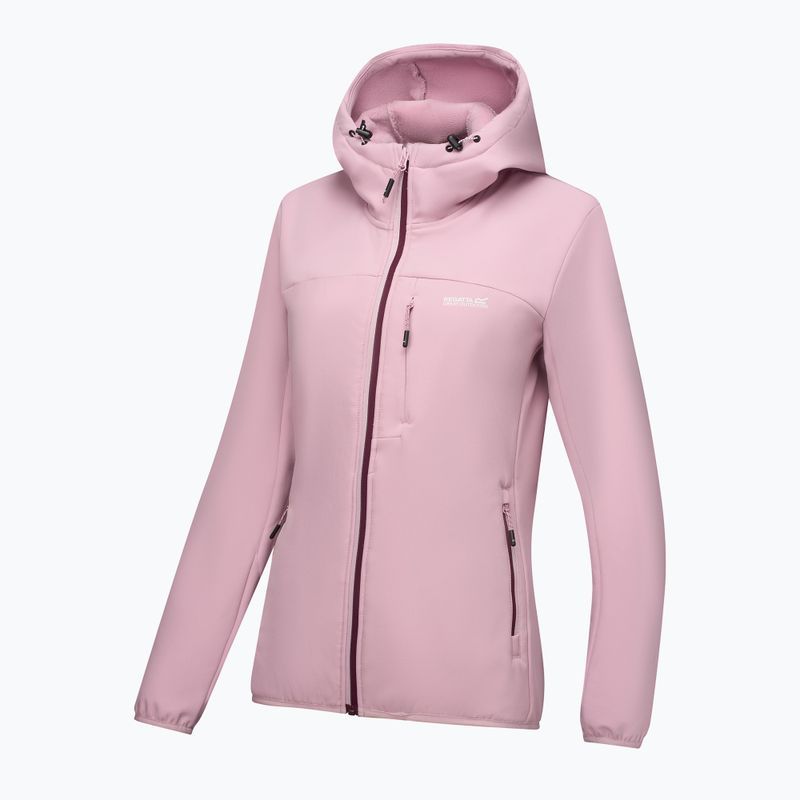 Дамско софтшел яке REGATTA Ossek powder lilac 11