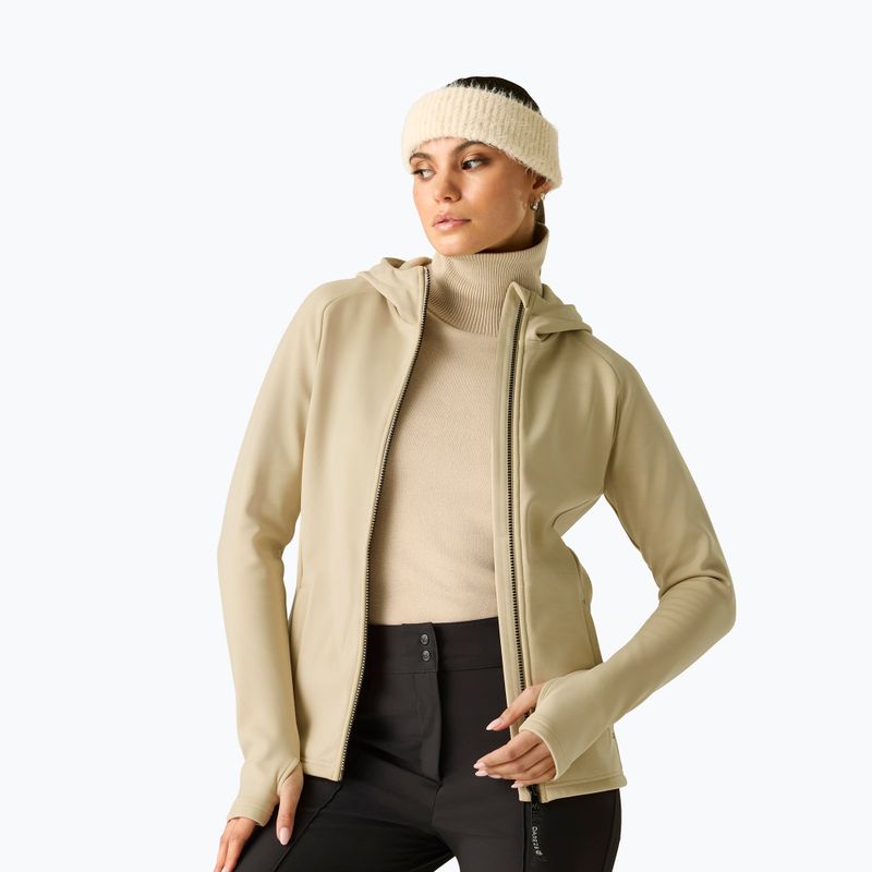 Дамски суитшърт Dare 2b Glacier Midlayer white pepper 5
