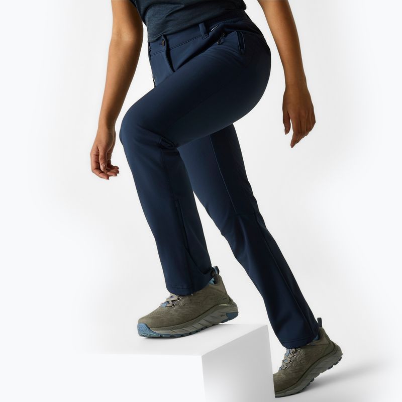 Дамски софтшел панталони REGATTA Geo Softshell II navy 3