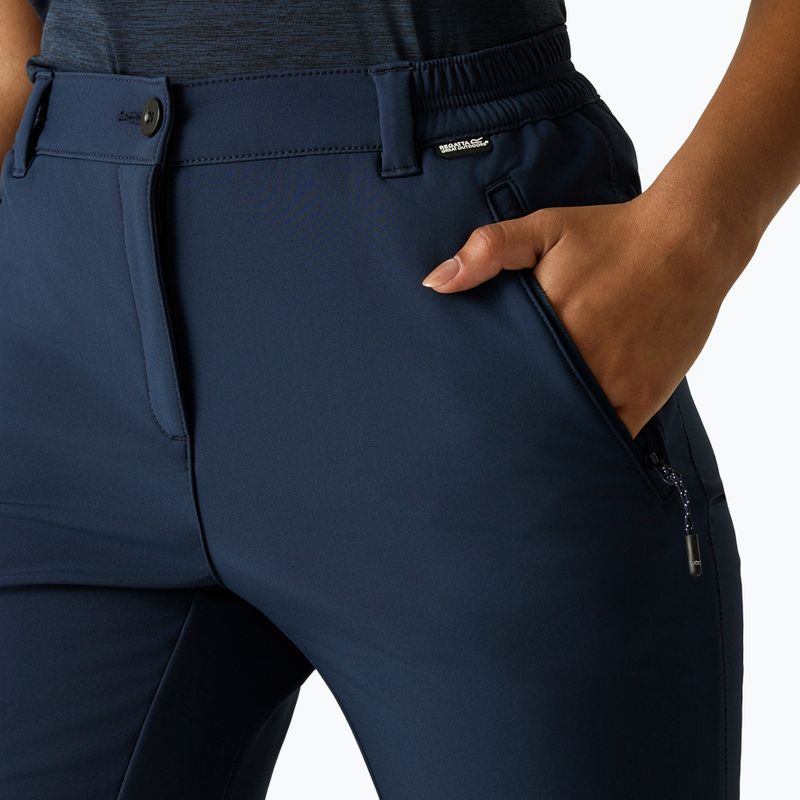 Дамски софтшел панталони REGATTA Geo Softshell II navy 5