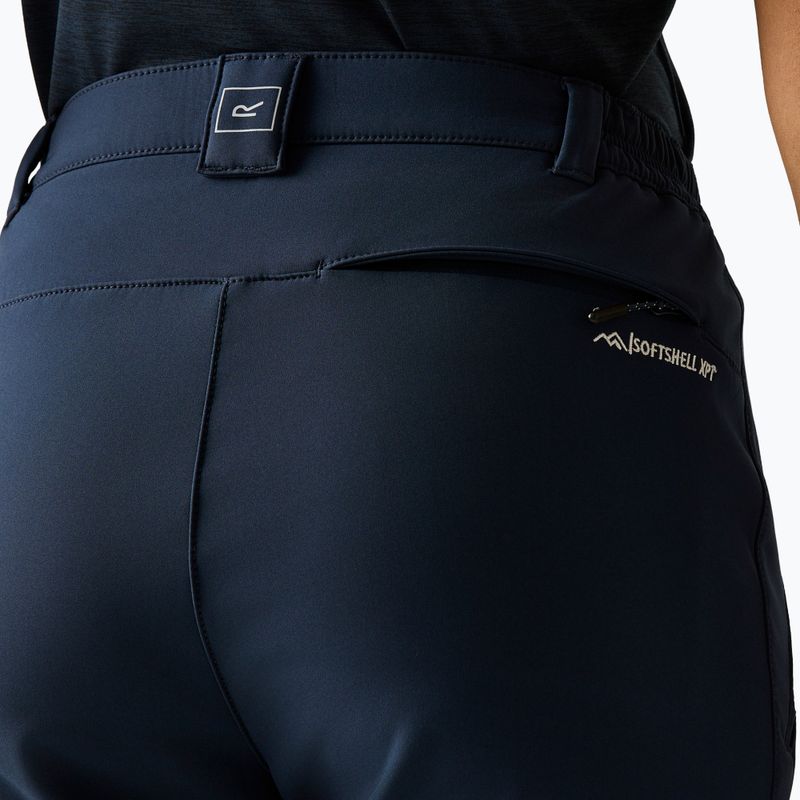 Дамски софтшел панталони REGATTA Geo Softshell II navy 6