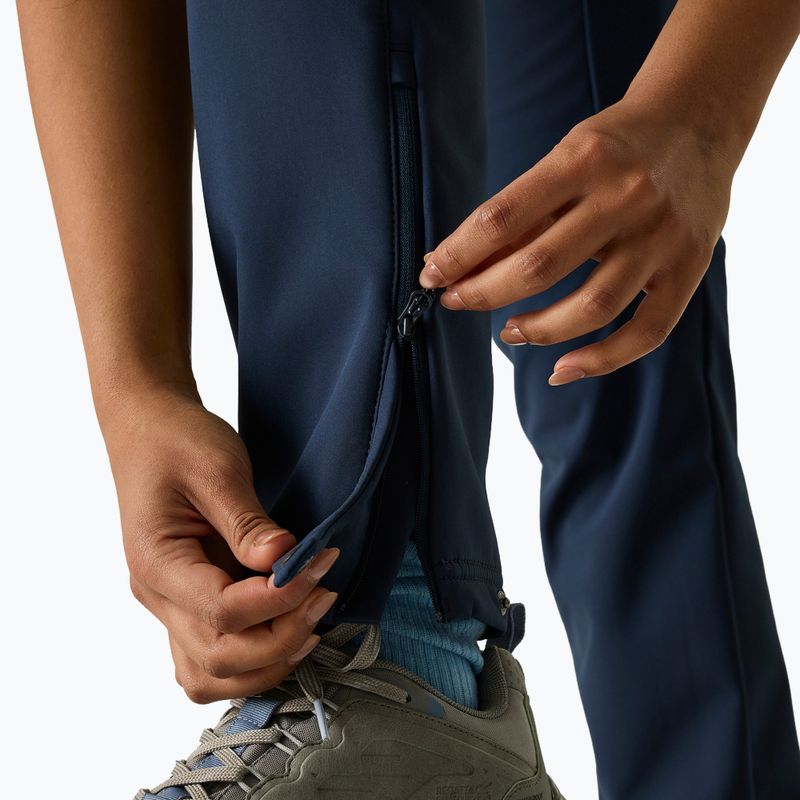 Дамски софтшел панталони REGATTA Geo Softshell II navy 7
