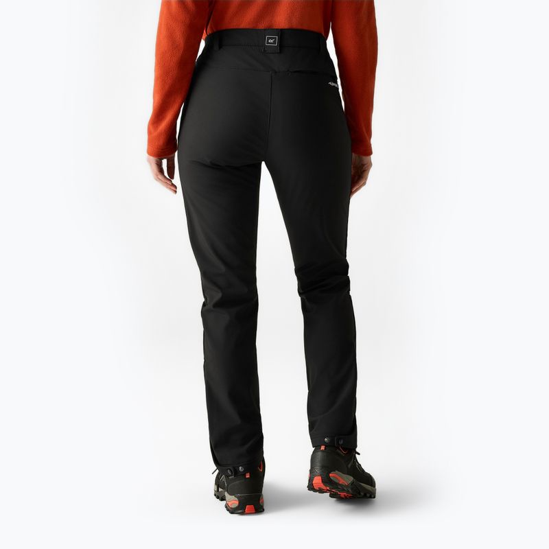 Дамски софтшел панталони REGATTA Geo Softshell II black 3