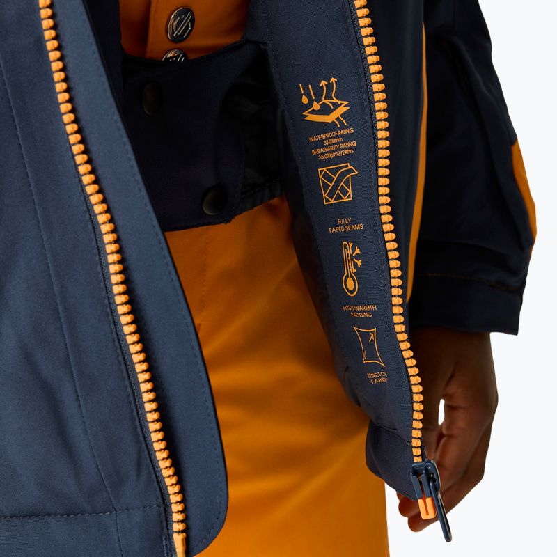 Детско скиорско яке Dare2B Rip It Jacket navy/electric orange 7