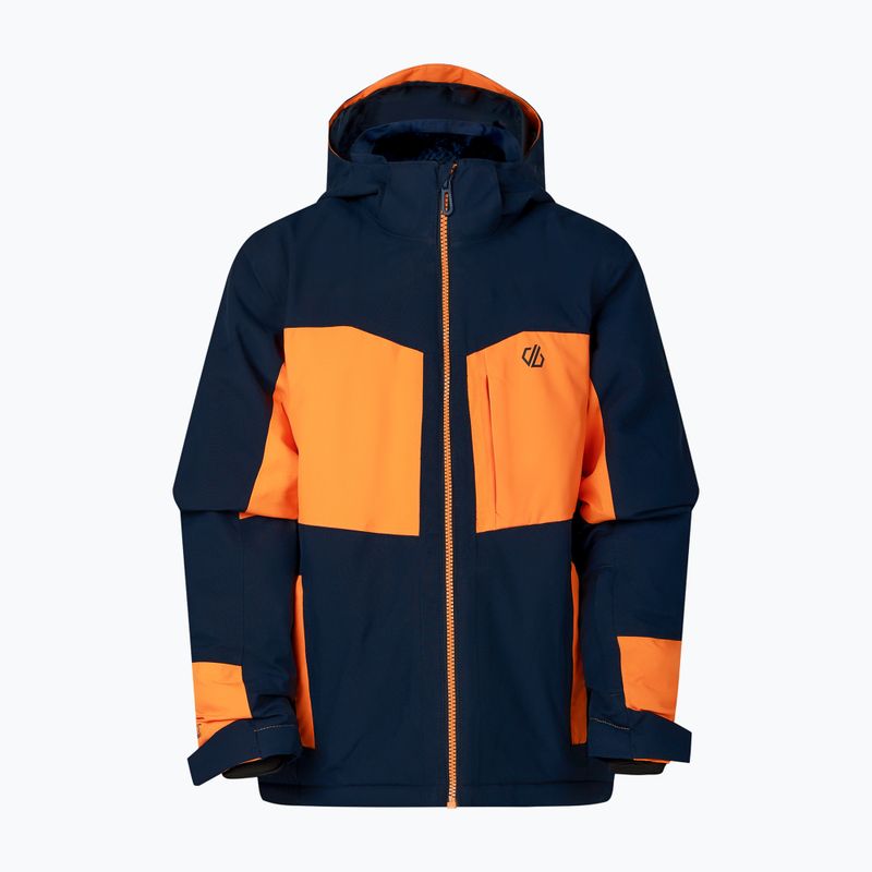 Детско скиорско яке Dare2B Rip It Jacket navy/electric orange 9