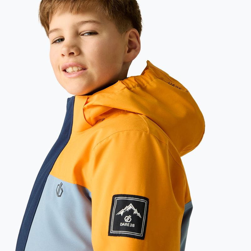 Детско скиорско яке Dare2B Send It II Jacket electric orange/navy 6