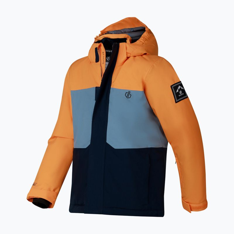 Детско скиорско яке Dare2B Send It II Jacket electric orange/navy 10