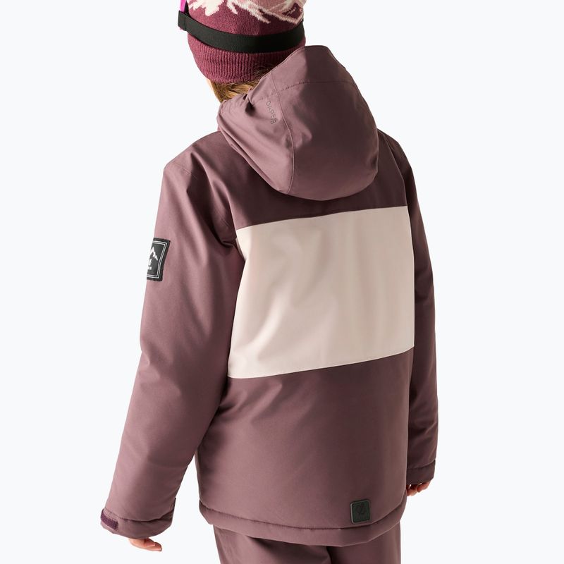Детско скиорско яке Dare2B Send It II Jacket huckleberry/pink haze 3
