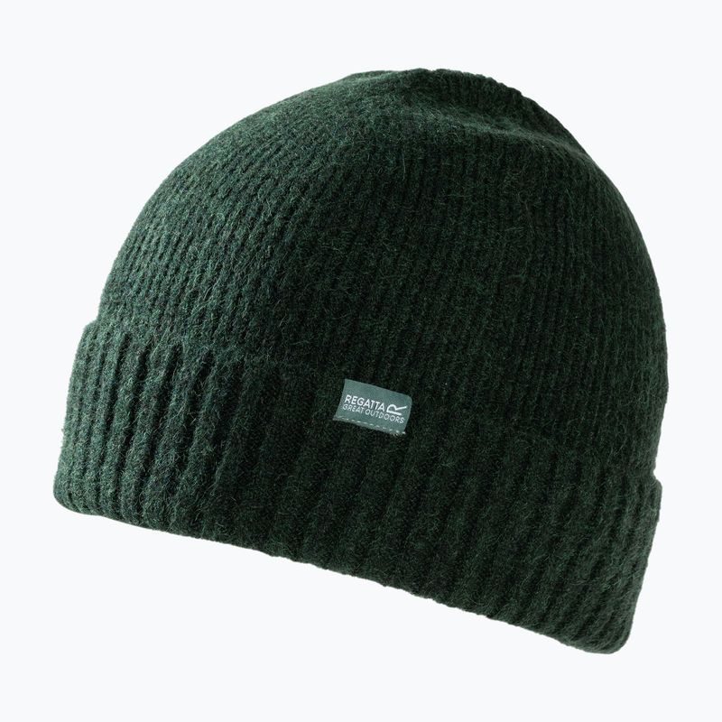 Дамска зимна шапка REGATTA Ribbed Basic deep pine 2