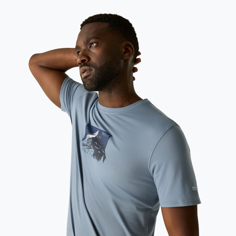 Мъжка тениска за трекинг REGATTA Fingal Stretch dusky blue 5