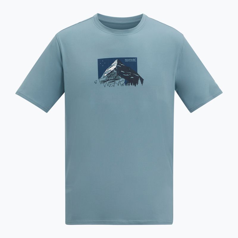 Мъжка тениска за трекинг REGATTA Fingal Stretch dusky blue 6