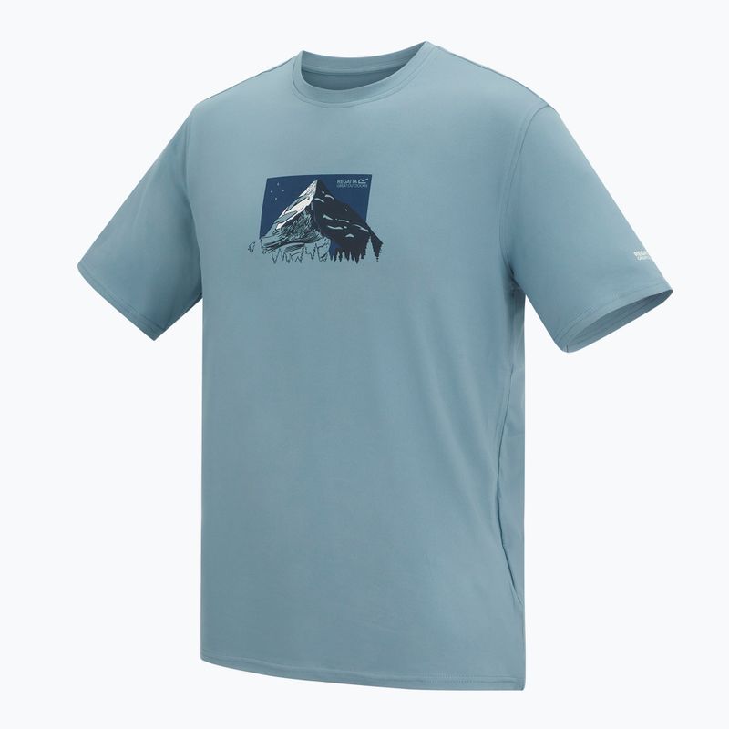 Мъжка тениска за трекинг REGATTA Fingal Stretch dusky blue 8
