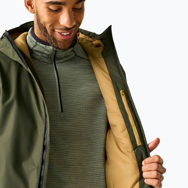 Мъжко яке за дъжд REGATTA Allston dark khaki/wood brown 6