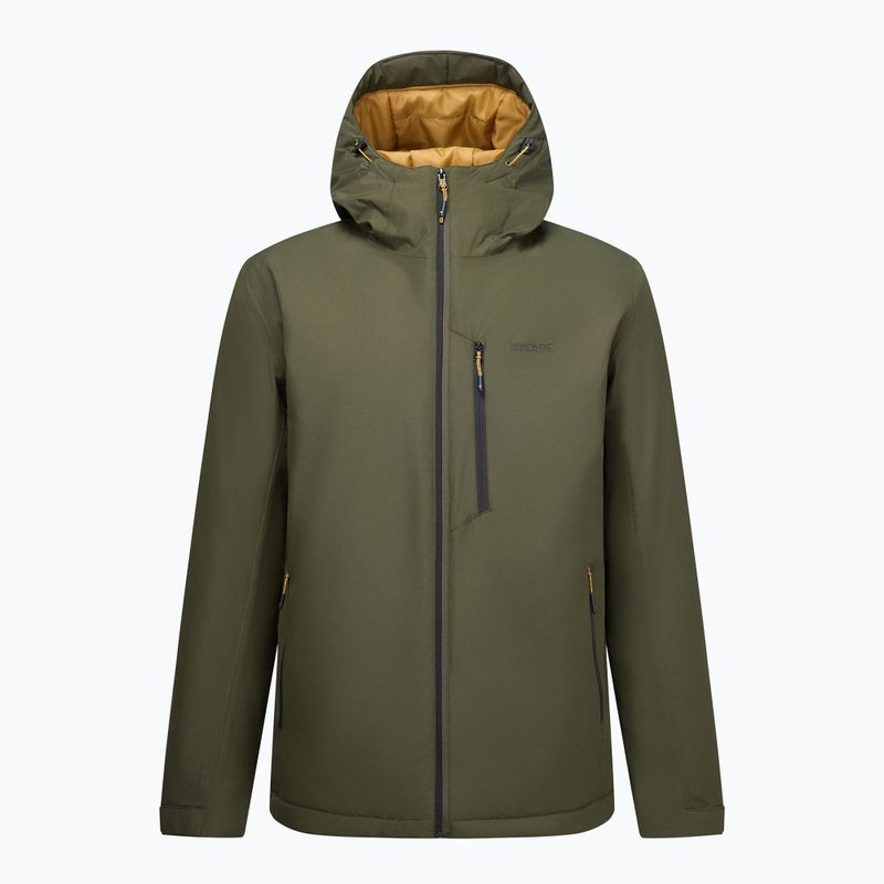 Мъжко яке за дъжд REGATTA Allston dark khaki/wood brown 10