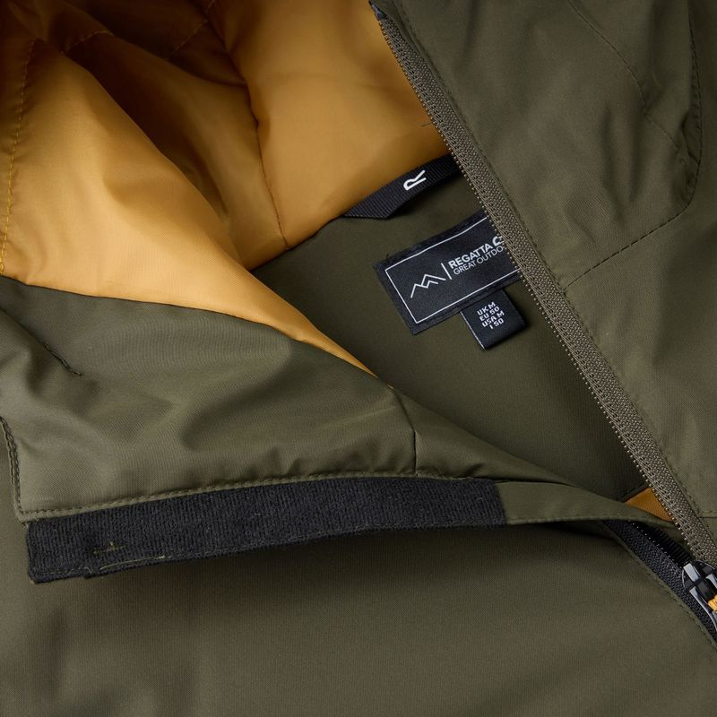 Мъжко яке за дъжд REGATTA Allston dark khaki/wood brown 13