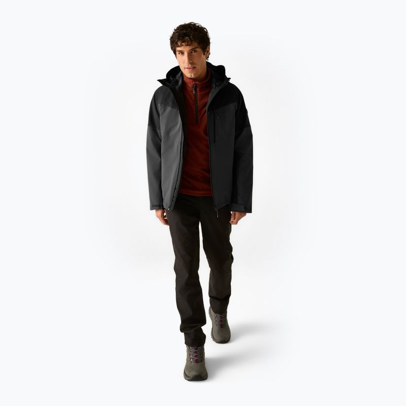 Мъжко яке 3-в-1 Regatta Wentwood 3in1 ash/black 2