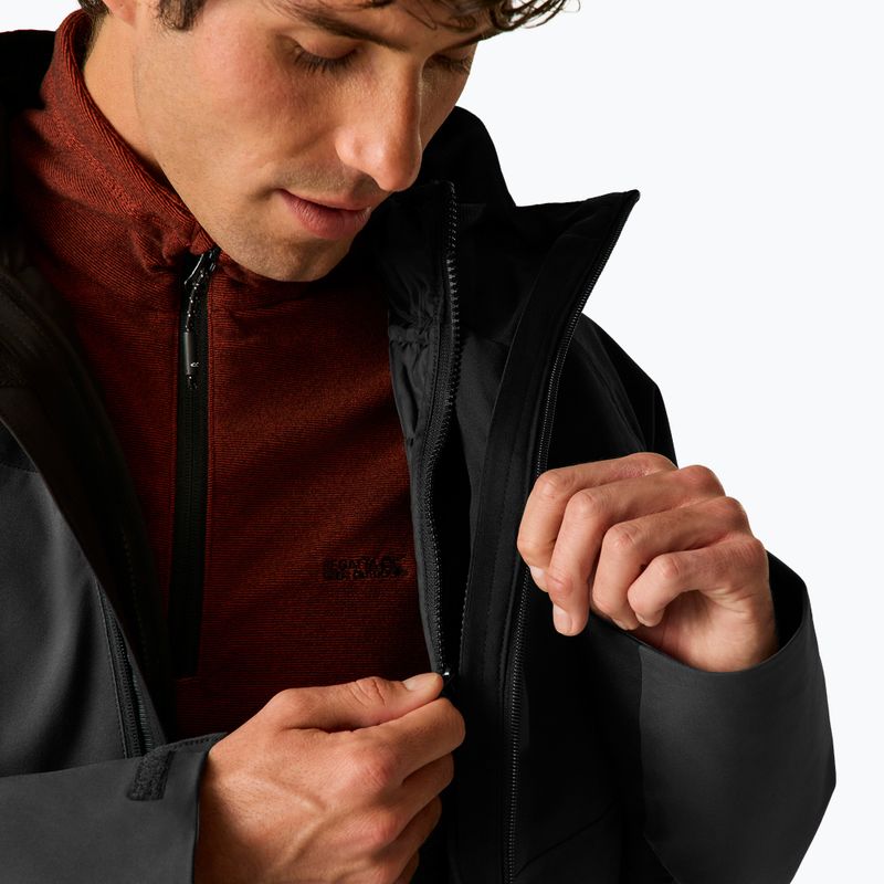 Мъжко яке 3-в-1 Regatta Wentwood 3in1 ash/black 6