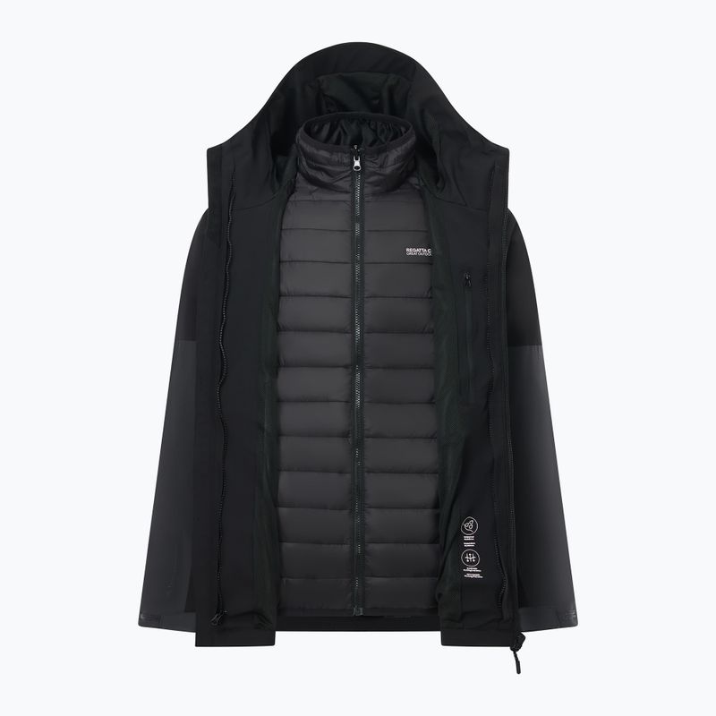 Мъжко яке 3-в-1 Regatta Wentwood 3in1 ash/black 13