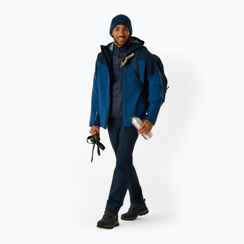 Мъжко яке 3-в-1 REGATTA Wentwood 3in1 aviator blue/navy 2