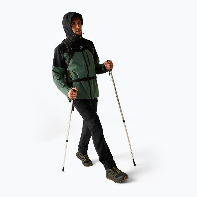 Мъжко яке 3-в-1 REGATTA Wentwood 3in1 dark forest green/black 2