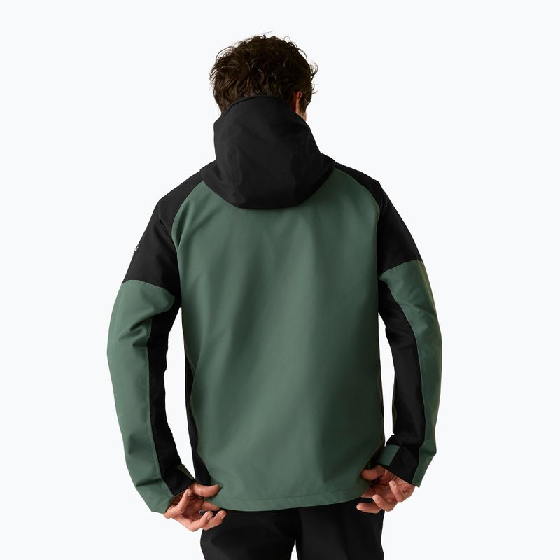 Мъжко яке 3-в-1 REGATTA Wentwood 3in1 dark forest green/black 3