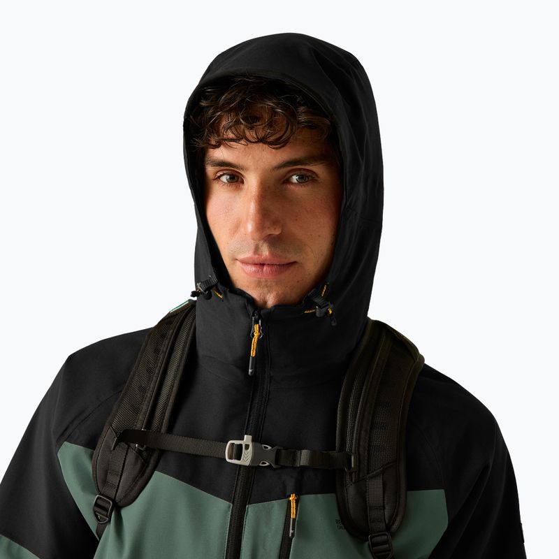 Мъжко яке 3-в-1 REGATTA Wentwood 3in1 dark forest green/black 6