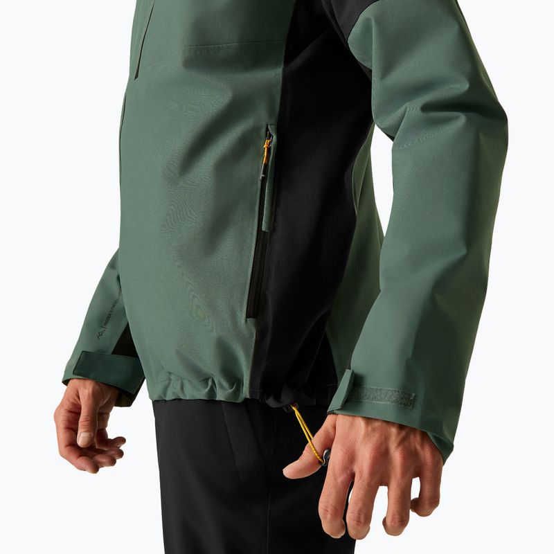 Мъжко яке 3-в-1 REGATTA Wentwood 3in1 dark forest green/black 9