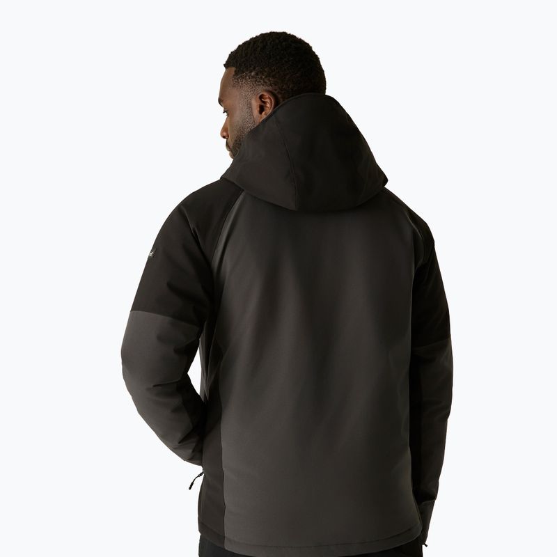 Мъжко яке за дъжд Regatta Highton Stretch Padded Jacket ash/black 3