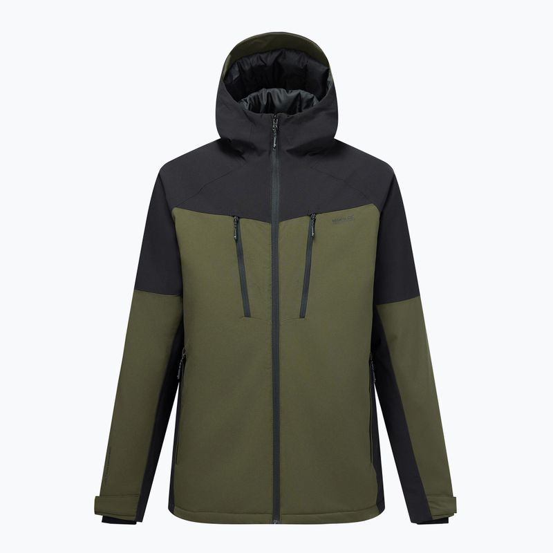 Мъжко яке за дъжд REGATTA Highton Stretch Padded dark khaki/black 10