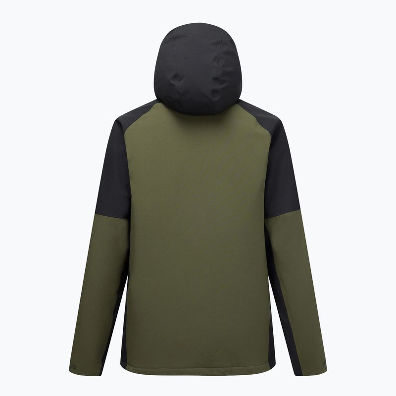 Мъжко яке за дъжд REGATTA Highton Stretch Padded dark khaki/black 11