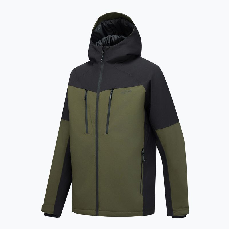 Мъжко яке за дъжд REGATTA Highton Stretch Padded dark khaki/black 12