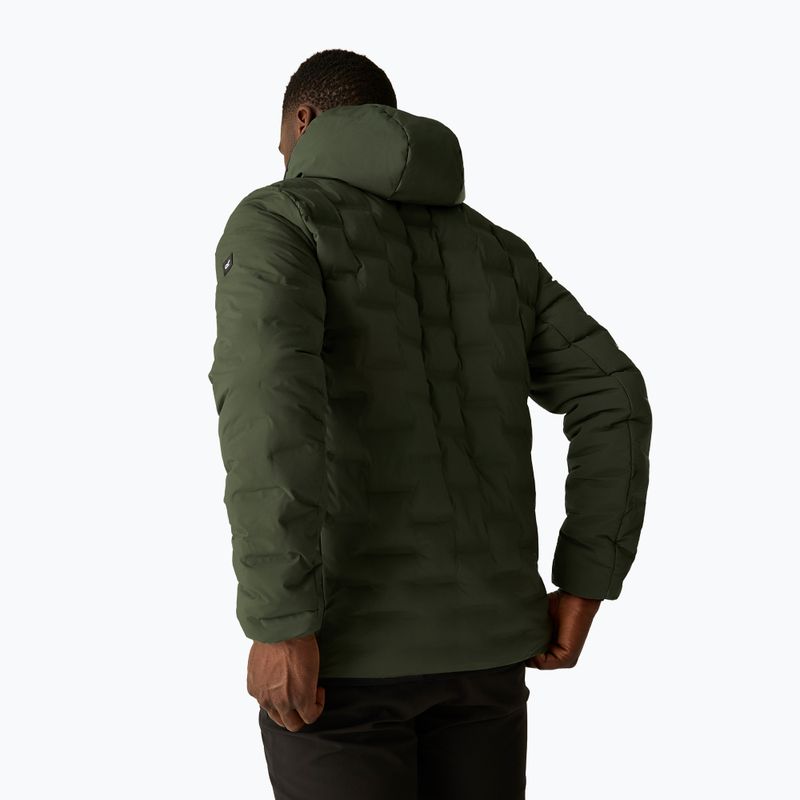 Мъжко ватирано яке REGATTA Astrel dark khaki/rooibos tea 3