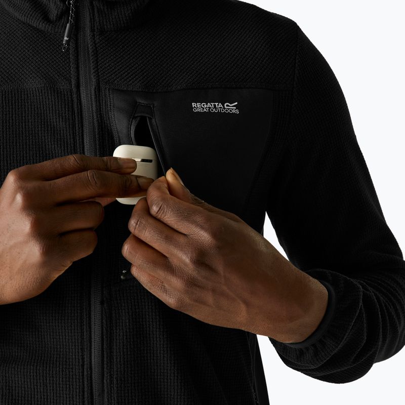 Мъжки поларен суитшърт REGATTA Eadle black 7