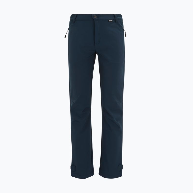 Мъжки софтшел панталони REGATTA Geo Softshell navy 7