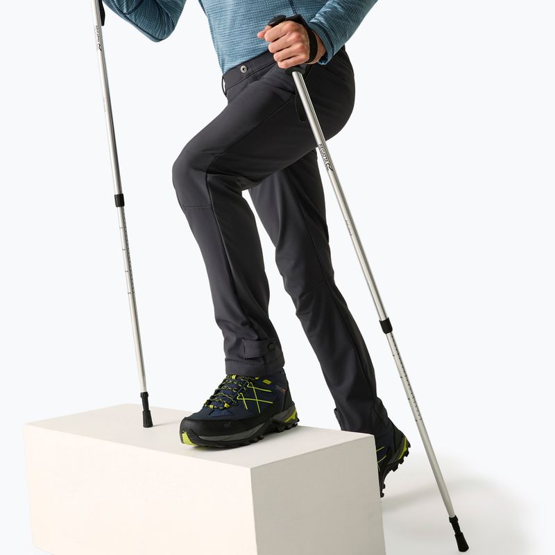 Мъжки софтшел панталони REGATTA Geo Softshell ash 3