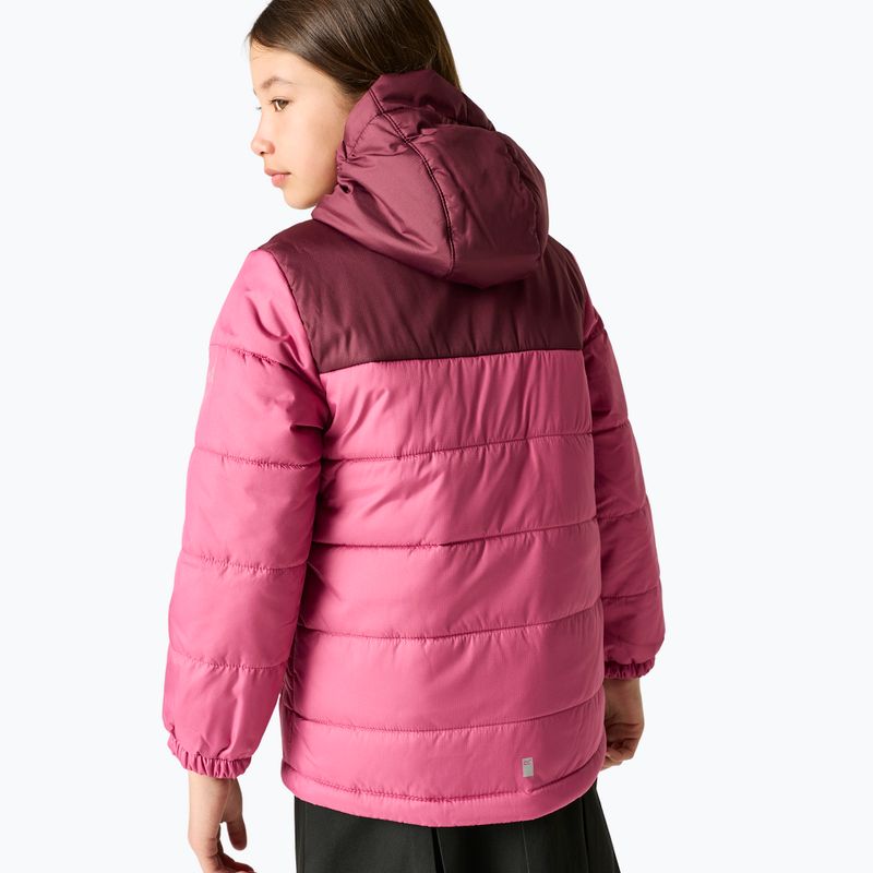 Детско ватирано яке REGATTA Lofthouse fig/violet 3