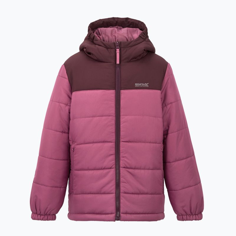 Детско ватирано яке REGATTA Lofthouse fig/violet 7