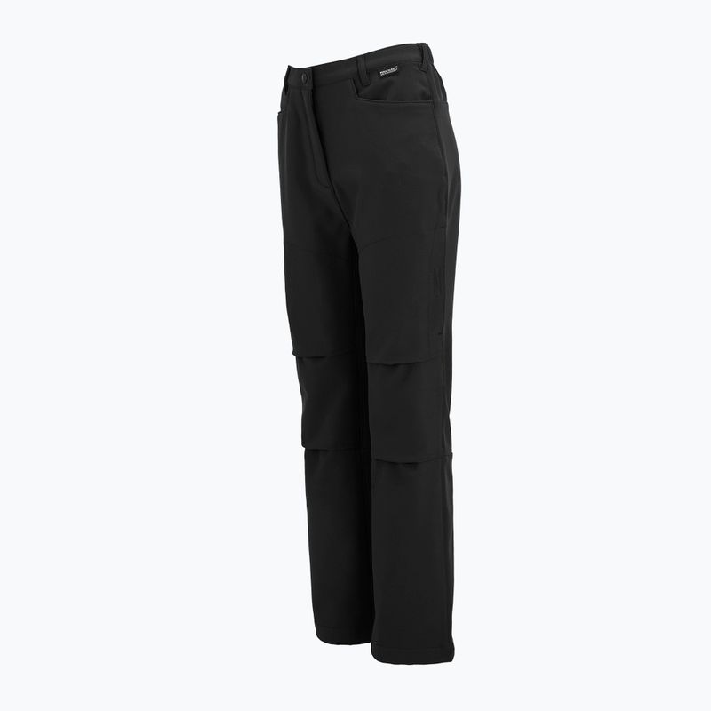 Детски панталони за трекинг REGATTA Highton Winter RKJ176 black 9