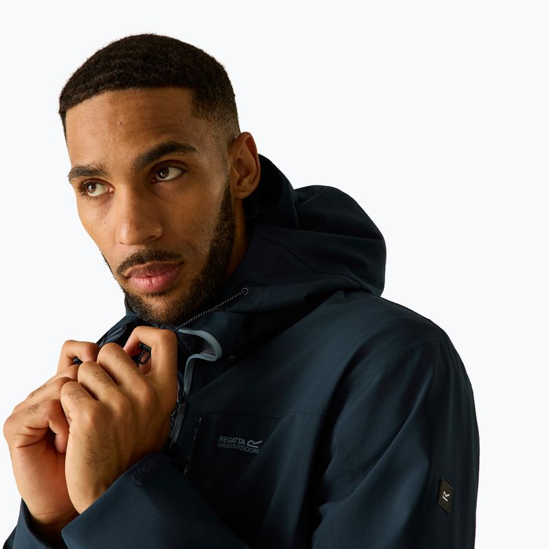 Мъжко яке за дъжд REGATTA Birchdale II navy/dusky blue 6