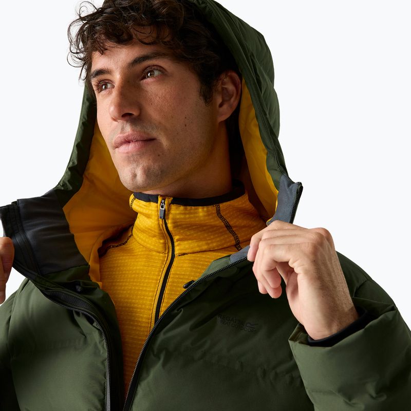 Мъжко ватирано яке REGATTA Altoro Thermal dark khaki/sunset 6