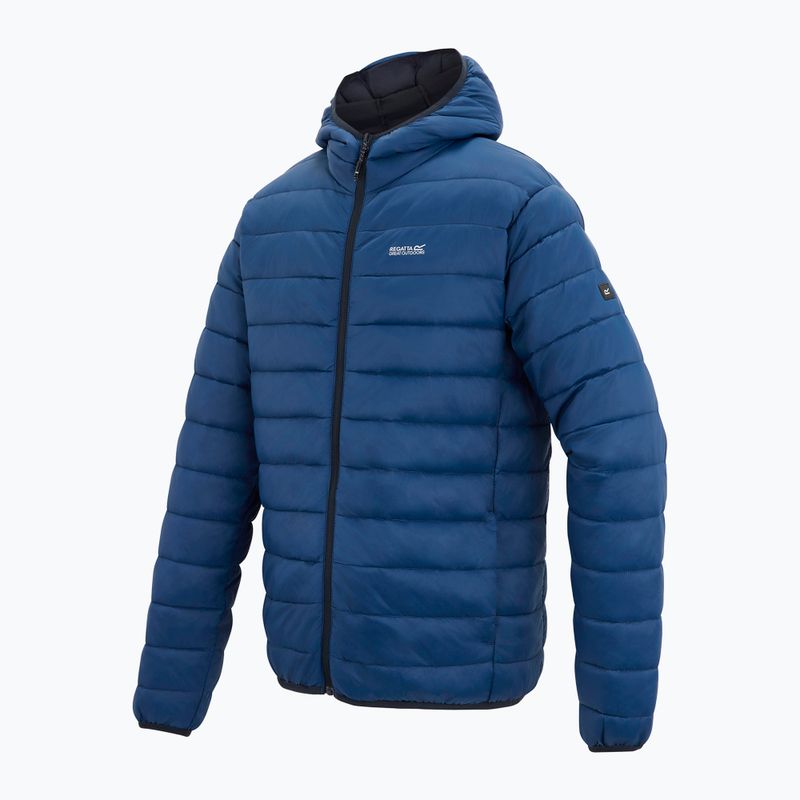 Мъжко пухено яке REGATTA Hooded Marizion aviator blue 3