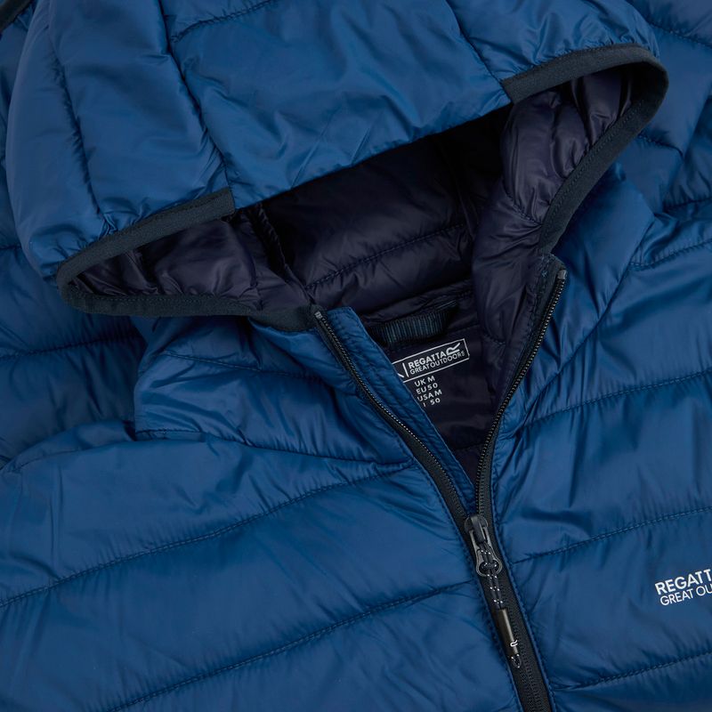 Мъжко пухено яке REGATTA Hooded Marizion aviator blue 4