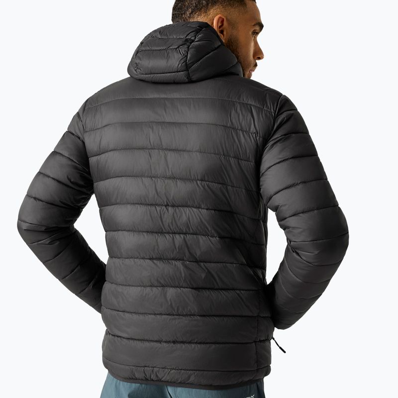 Мъжко пухено яке REGATTA Hooded Marizion black/burnt henna 4