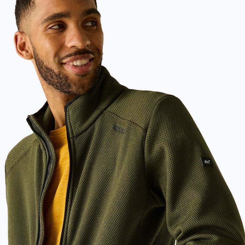 Мъжки поларен суитшърт REGATTA Torrens dark khaki 6