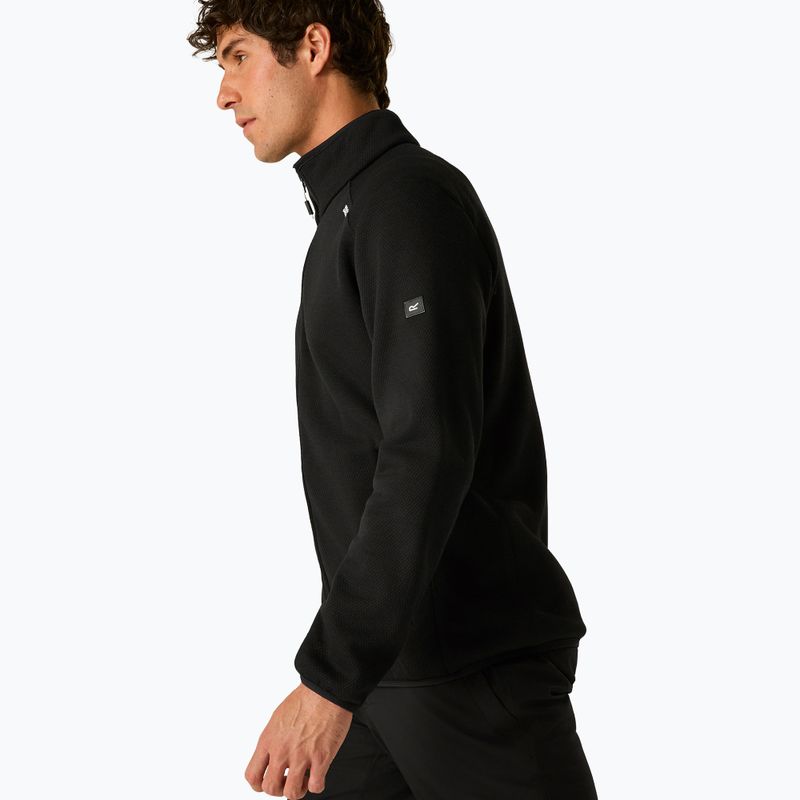 Мъжки поларен суитшърт REGATTA Torrens black/black 5