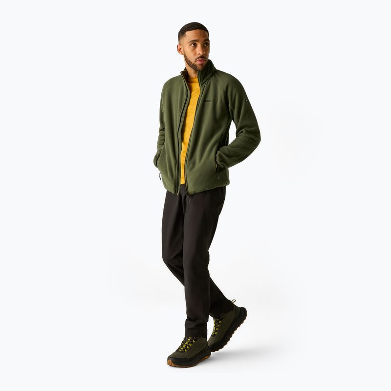 Мъжки поларен суитшърт REGATTA Hadfield dark khaki 2
