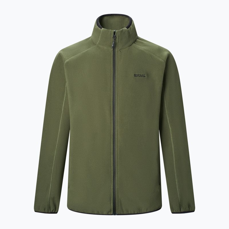 Мъжки поларен суитшърт REGATTA Hadfield dark khaki 7